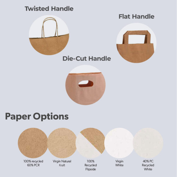 Twisted Handle Paper Bags