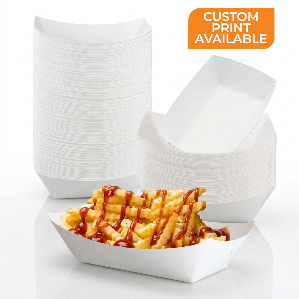 Paper Food Boat Trays
