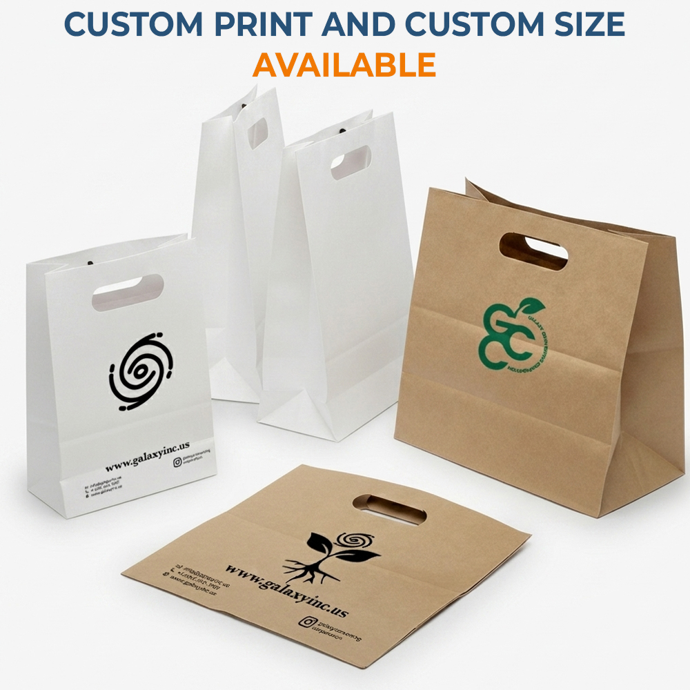 Die Cut Handle Paper Bags
